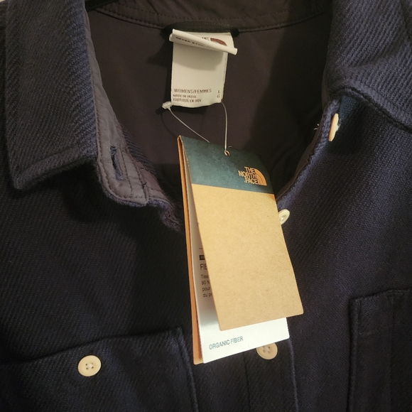 Women's The North Face Valley Twill Flannel Shirt - Picture 11 of 16